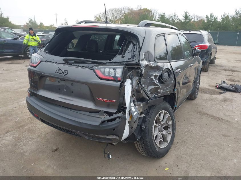 2022 Jeep Cherokee Trailhawk 4X4 VIN: 1C4PJMBXXND500647 Lot: 43620370