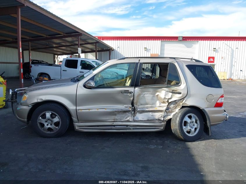 2003 Mercedes-Benz Ml 350 VIN: 4JGAB57E13A411138 Lot: 43620387