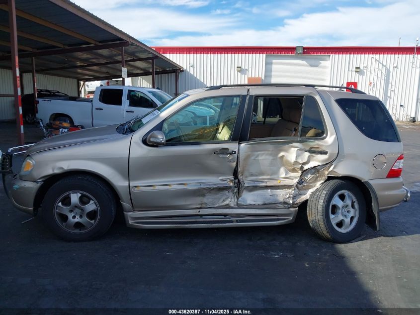 2003 Mercedes-Benz Ml 350 VIN: 4JGAB57E13A411138 Lot: 43620387