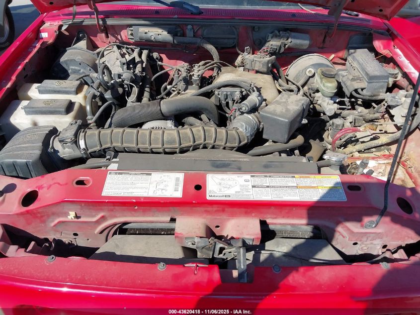 1999 Ford Ranger Xl/Xlt VIN: 1FTYR14V9XTA42602 Lot: 43620418