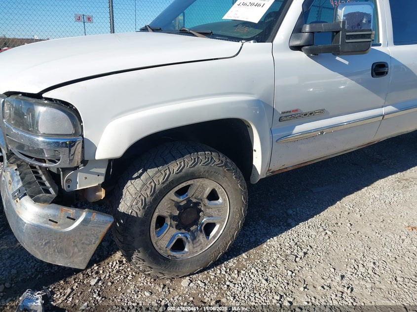 2002 GMC Sierra 2500Hd Sle VIN: 1GTHK23132F184038 Lot: 43620461