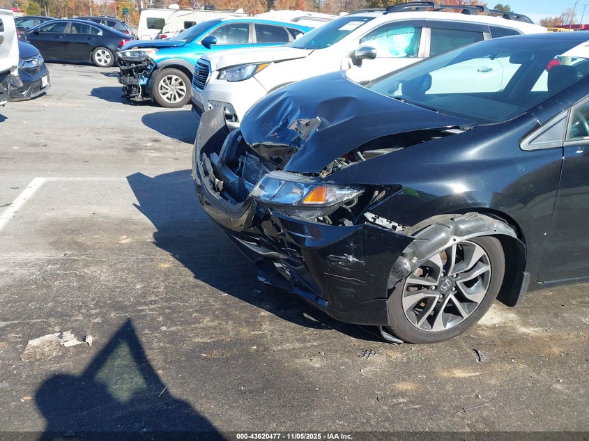 2014 Honda Civic Ex VIN: 19XFB2F84EE040125 Lot: 43620477