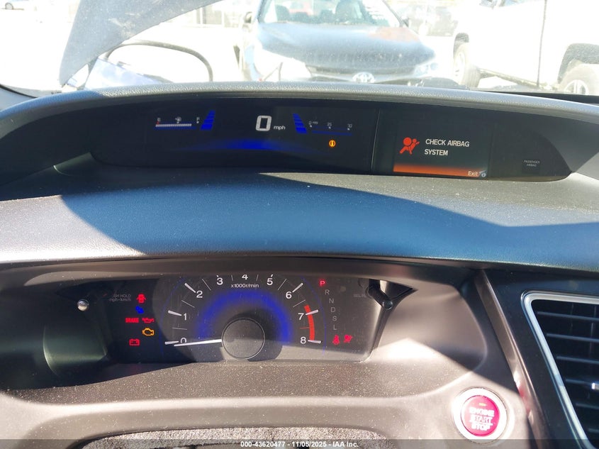 2014 Honda Civic Ex VIN: 19XFB2F84EE040125 Lot: 43620477