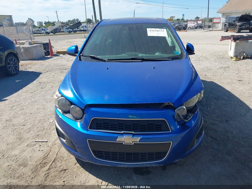 2016 CHEVROLET SONIC LT AUTO - 1G1JC6SBXG4168088