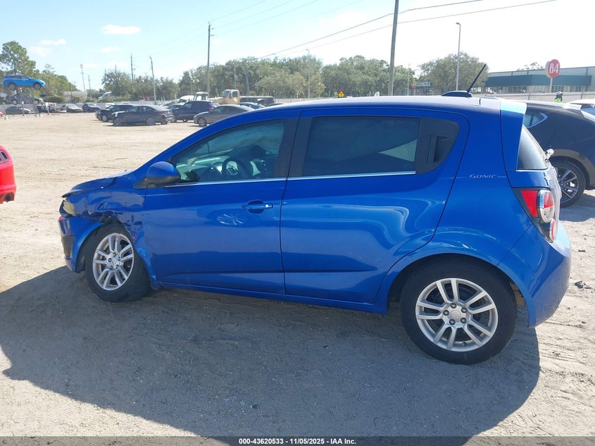 2016 CHEVROLET SONIC LT AUTO - 1G1JC6SBXG4168088