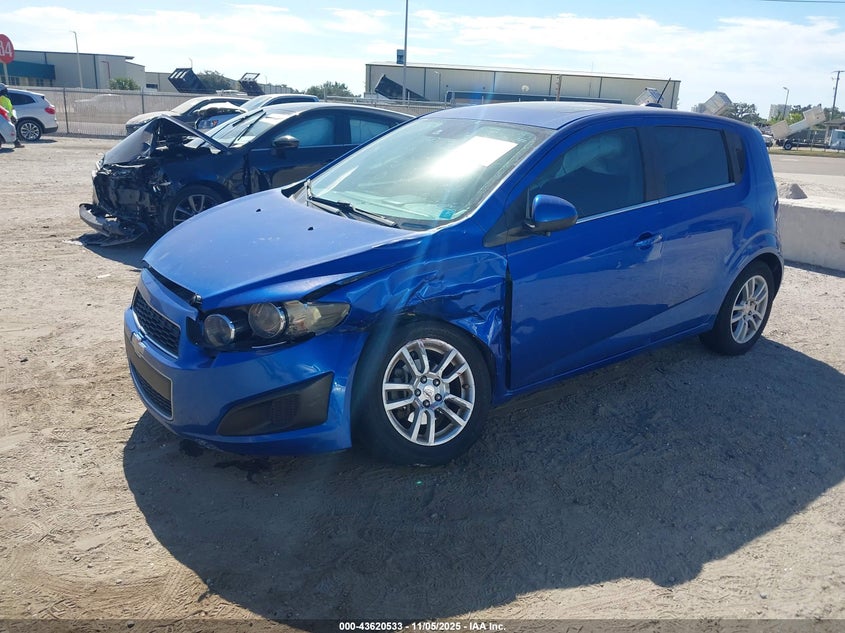 2016 CHEVROLET SONIC LT AUTO - 1G1JC6SBXG4168088