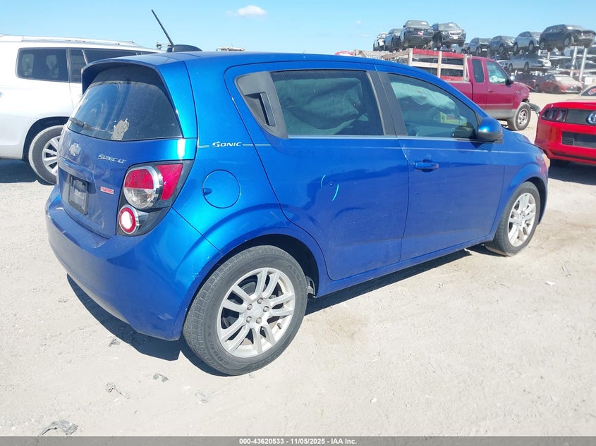 2016 CHEVROLET SONIC LT AUTO - 1G1JC6SBXG4168088