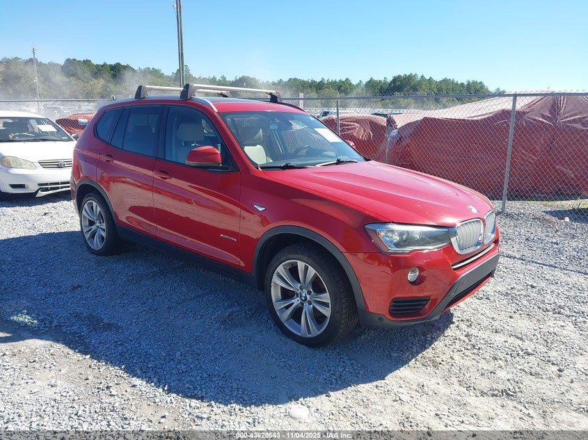 5UXWX9C50F0D53849 2015 BMW X3 xDrive28I auction photo 1