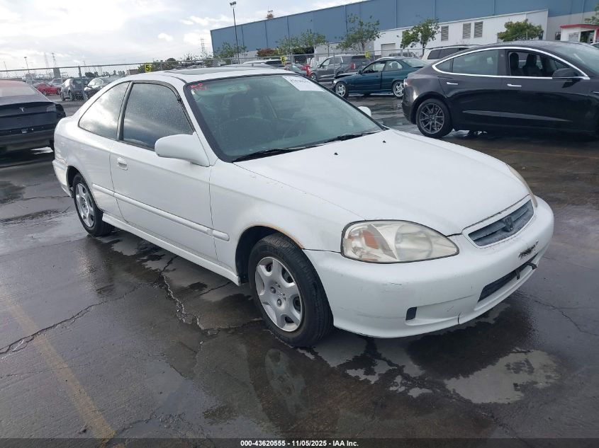 HONDA CIVIC 2000. Lot# 43620555. VIN 1HGEJ8249YL073378. Photo 1
