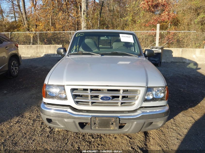 2001 Ford Ranger Edge/Xl/Xlt VIN: 1FTYR14U81TA58143 Lot: 43620607