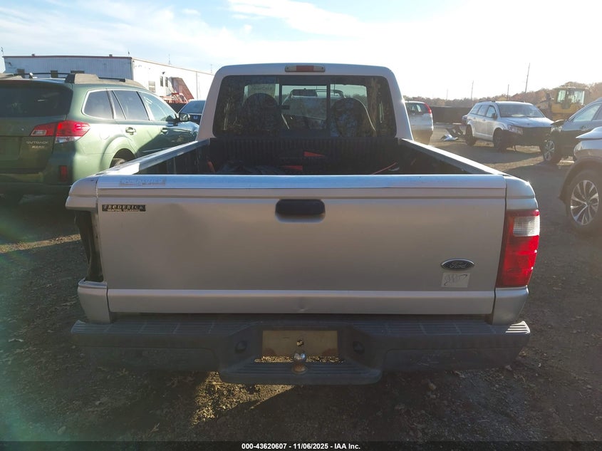 2001 Ford Ranger Edge/Xl/Xlt VIN: 1FTYR14U81TA58143 Lot: 43620607