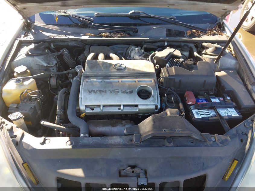 2004 Lexus Es 330 VIN: JTHBA30G845006088 Lot: 43620616