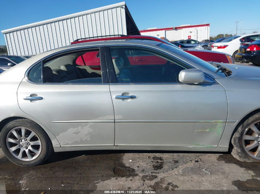 2004 Lexus Es 330 VIN: JTHBA30G845006088 Lot: 43620616