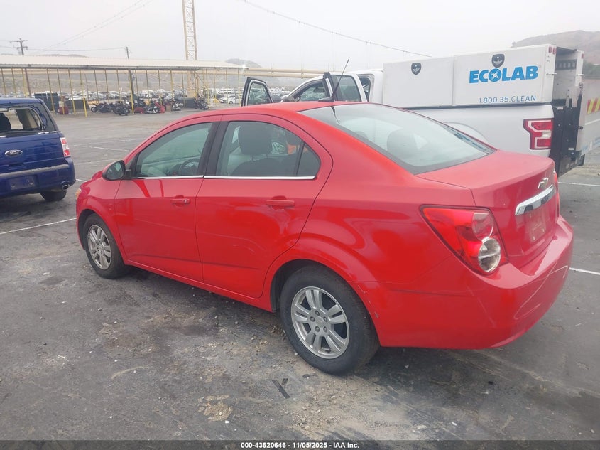 2013 CHEVROLET SONIC LT AUTO 1G1JC5SG0D4160339