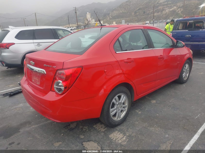 2013 CHEVROLET SONIC LT AUTO 1G1JC5SG0D4160339