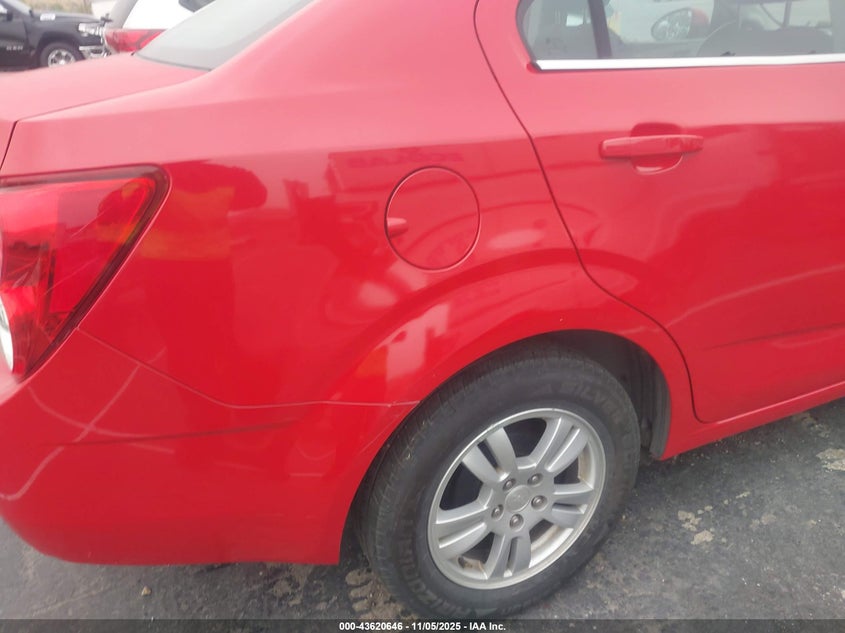 2013 CHEVROLET SONIC LT AUTO 1G1JC5SG0D4160339
