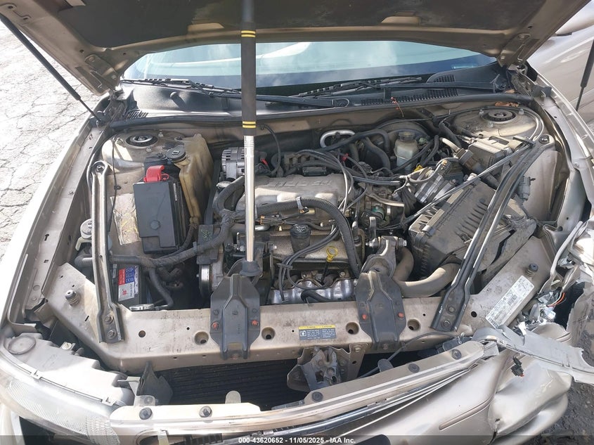 2002 Buick Century Limited VIN: 2G4WY55J921234836 Lot: 43620652