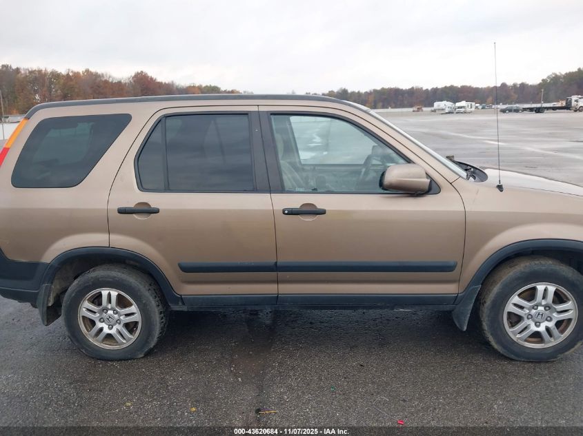 2002 Honda Cr-V Ex VIN: SHSRD78872U008852 Lot: 43620684