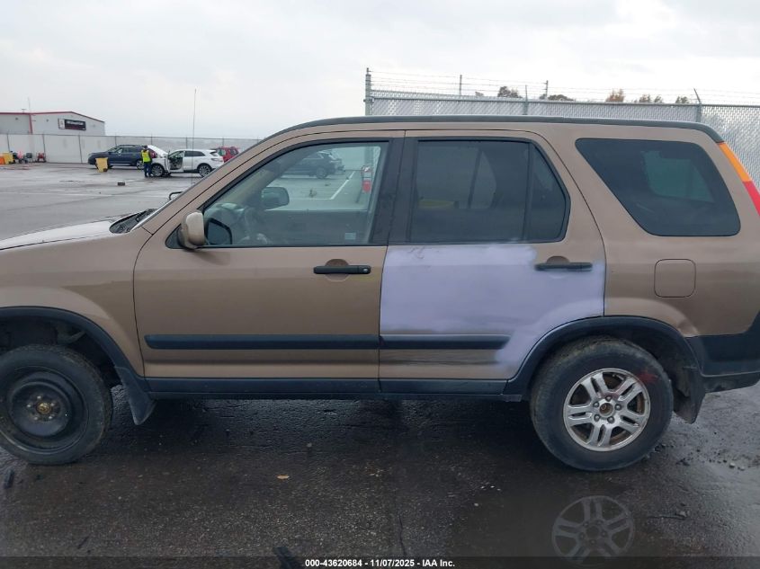 2002 Honda Cr-V Ex VIN: SHSRD78872U008852 Lot: 43620684