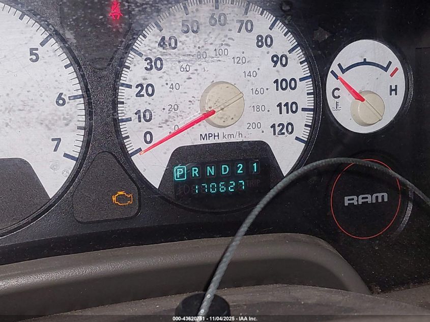 2008 Dodge Ram 1500 St/Sxt VIN: 1D7HA16K28J202753 Lot: 43620751