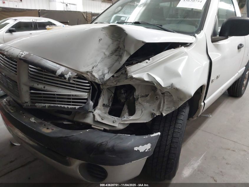 2008 Dodge Ram 1500 St/Sxt VIN: 1D7HA16K28J202753 Lot: 43620751