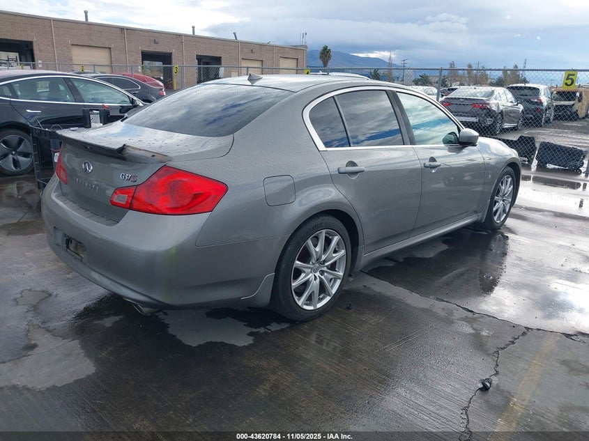 JNKCV61E39M012577 2009 INFINITI G photo no. 4