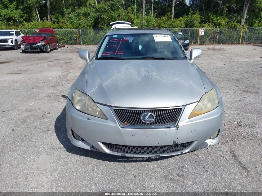 2008 Lexus Is 250 VIN: JTHBK262X82068456 Lot: 43620803