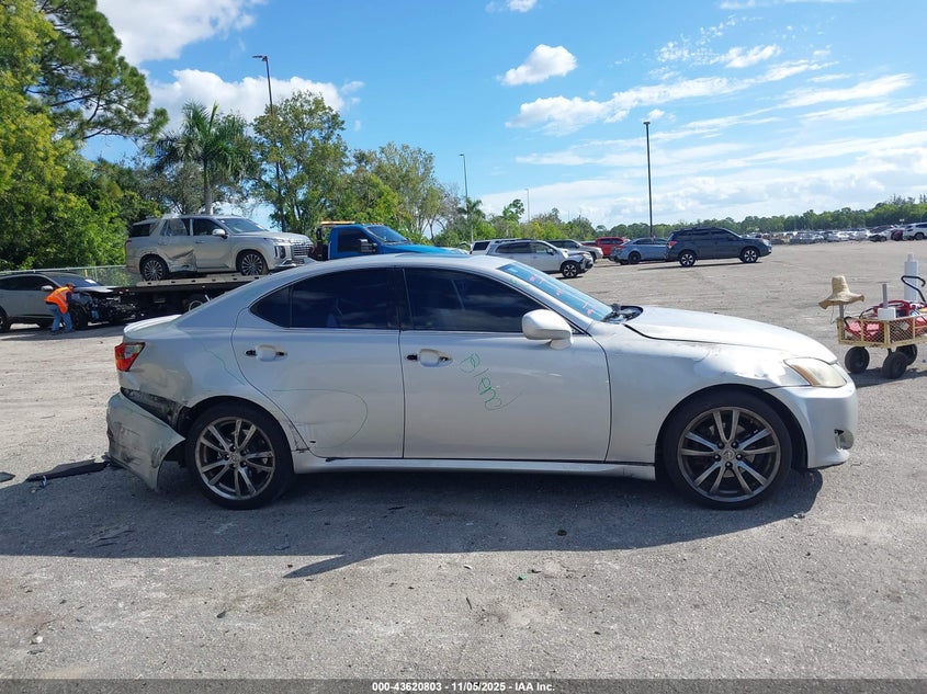 2008 Lexus Is 250 VIN: JTHBK262X82068456 Lot: 43620803