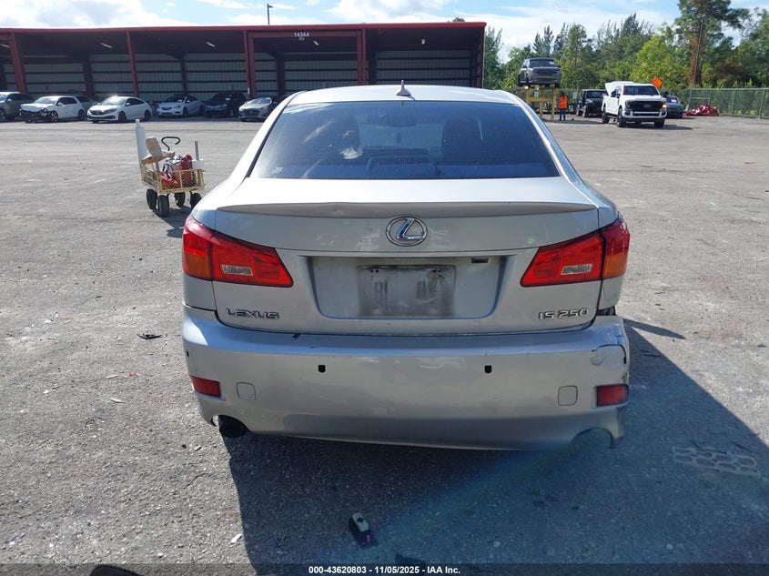 2008 Lexus Is 250 VIN: JTHBK262X82068456 Lot: 43620803