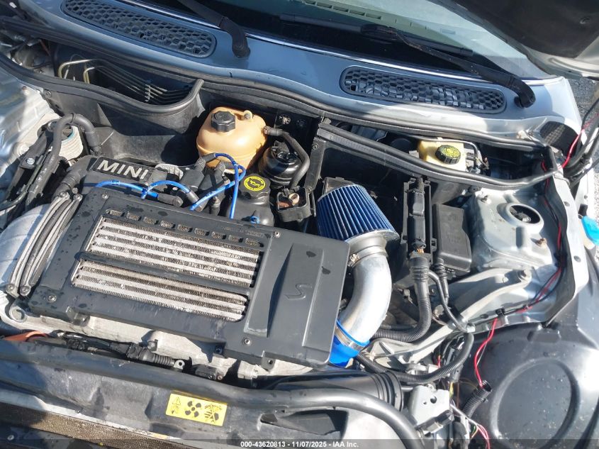 2002 Mini Cooper S VIN: WMWRE33422TD50868 Lot: 43620813