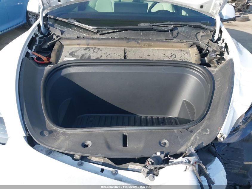 2022 Tesla Model Y Performance Dual Motor All-Wheel Drive VIN: 7SAYGDEF7NF407652 Lot: 43620822