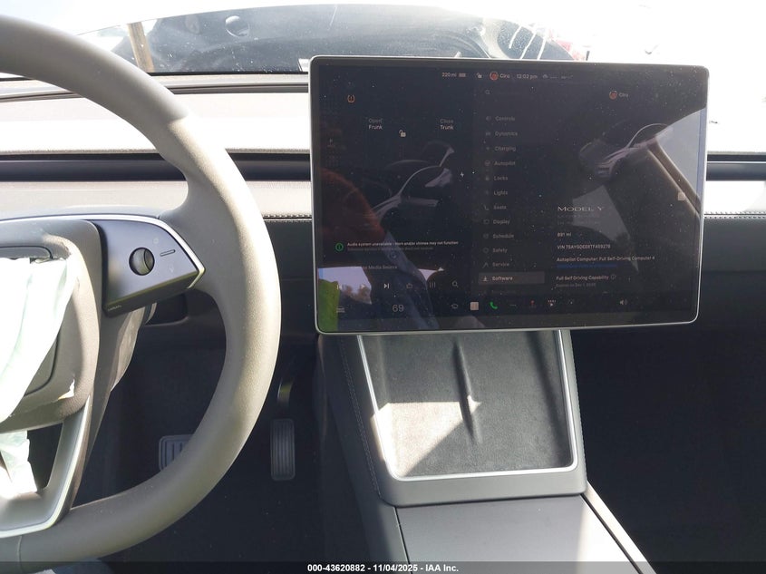 2026 Tesla Model Y Long Range Dual Motor All-Wheel Drive/Long Range Launch Series VIN: 7SAYGDEE6TF459276 Lot: 43620882