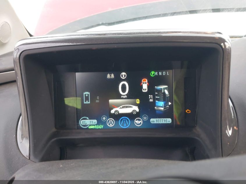 2014 Chevrolet Volt VIN: 1G1RH6E46EU151254 Lot: 43620897