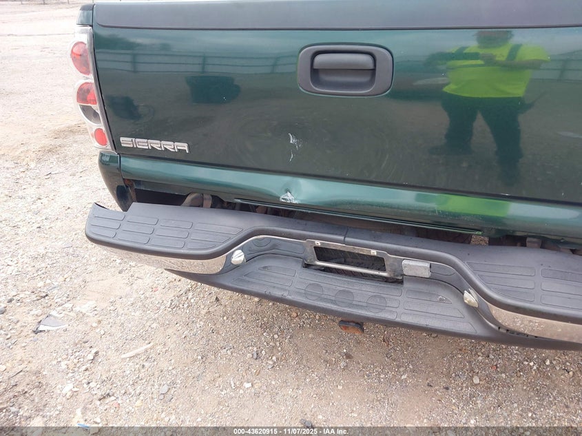 2001 GMC Sierra 1500 Sle VIN: 2GTEC19T311183786 Lot: 43620915