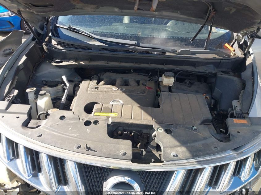 2009 Nissan Murano Sl VIN: JN8AZ18WX9W106611 Lot: 43620928