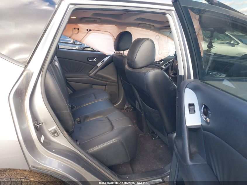 2009 Nissan Murano Sl VIN: JN8AZ18WX9W106611 Lot: 43620928