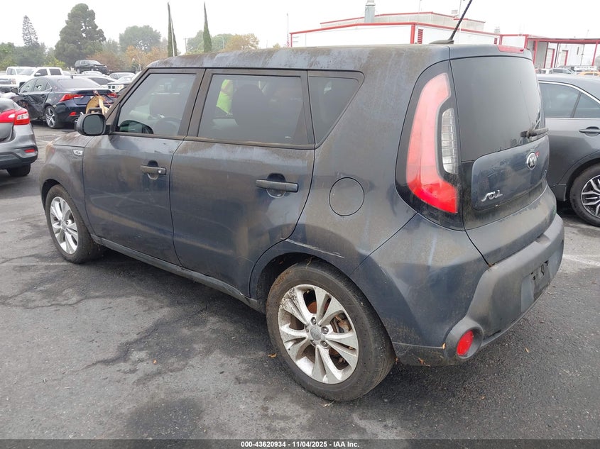 2015 KIA SOUL + - KNDJP3A52F7183400