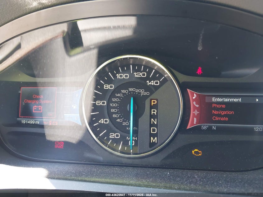 2FMDK3KC0BBA45280 2011 FORD EDGE photo no. 7