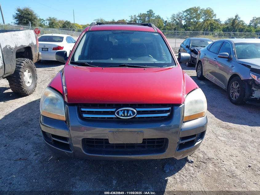 2008 Kia Sportage Lx VIN: KNDJF724687528933 Lot: 43620949