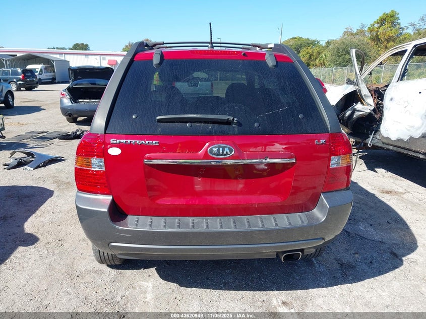2008 Kia Sportage Lx VIN: KNDJF724687528933 Lot: 43620949