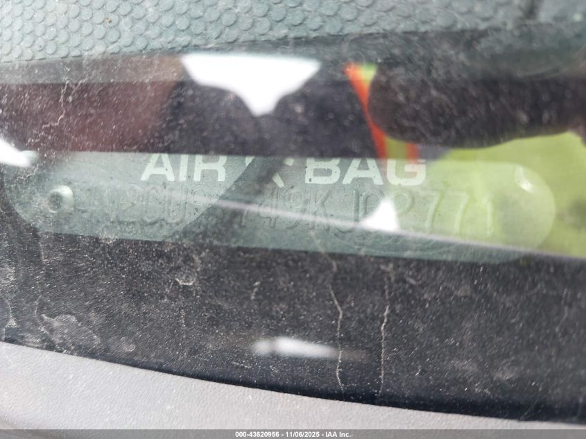 2009 Mercury Mariner I4 VIN: 4M2CU91749KJ02771 Lot: 43620956