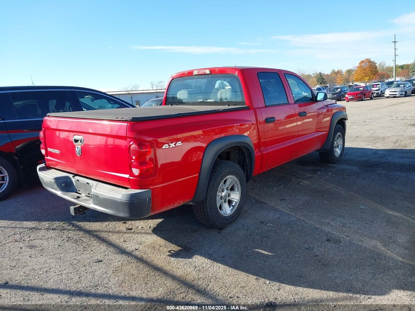 1D7HW38K08S590845 2008 DODGE DAKOTA photo no. 4