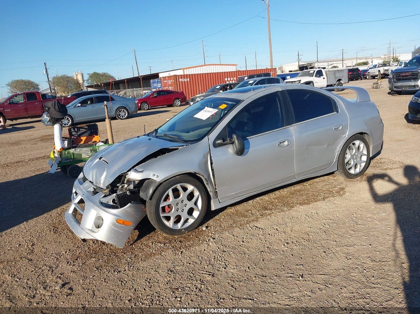 1B3ES66S35D125006 2005 DODGE NEON photo no. 2