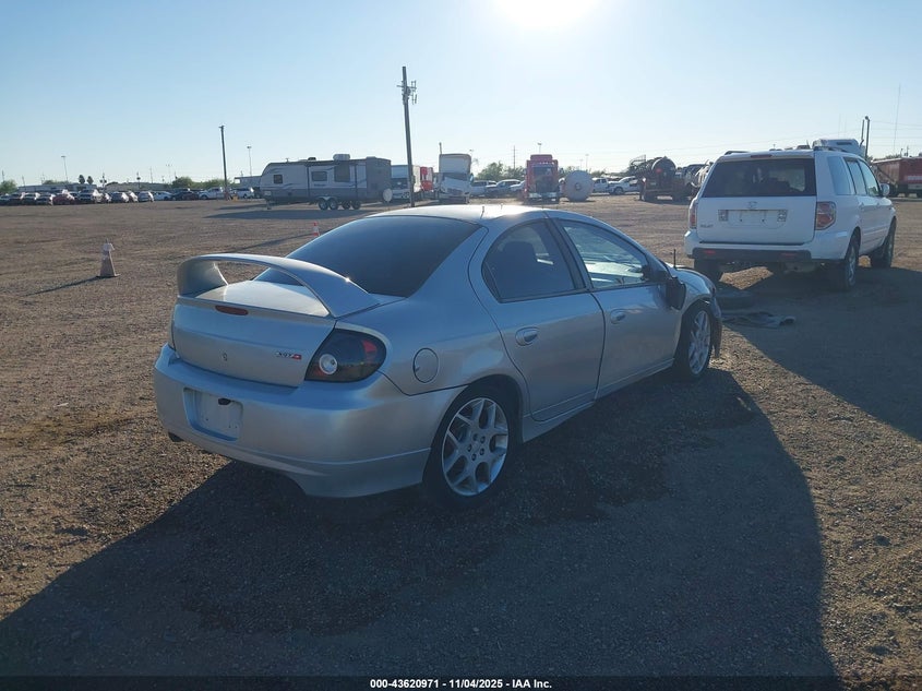 1B3ES66S35D125006 2005 DODGE NEON photo no. 4