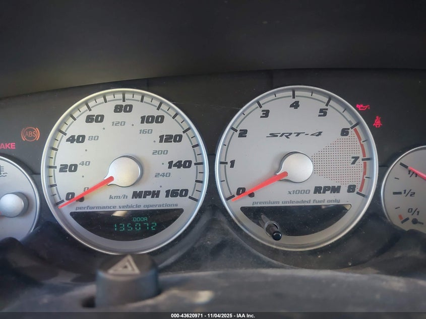 1B3ES66S35D125006 2005 DODGE NEON photo no. 7