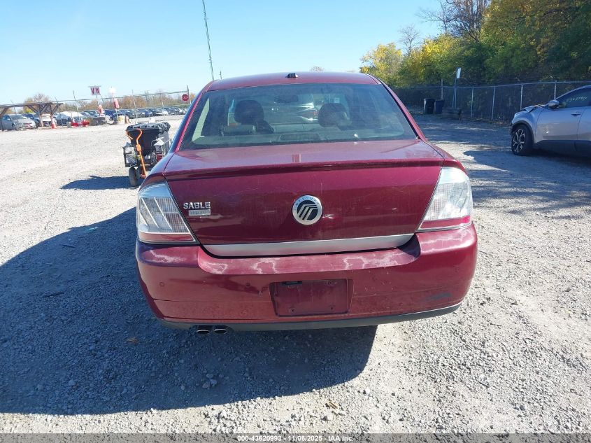 2008 Mercury Sable Premier VIN: 1MEHM42W68G625634 Lot: 43620993