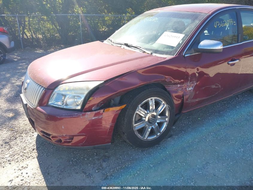 2008 Mercury Sable Premier VIN: 1MEHM42W68G625634 Lot: 43620993
