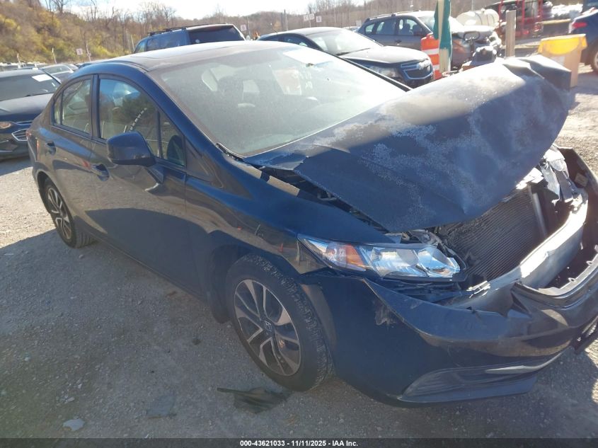 2013 HONDA CIVIC EX - 2HGFB2F88DH516042