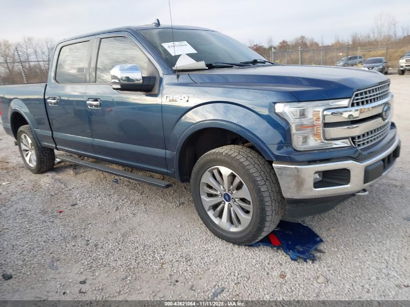 2018 FORD F-150 LARIAT - 1FTFW1EG2JKE12690