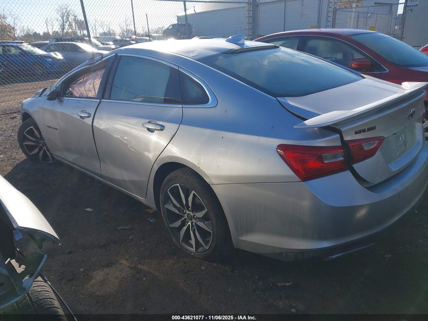 2021 CHEVROLET MALIBU FWD RS - 1G1ZG5ST5MF018190